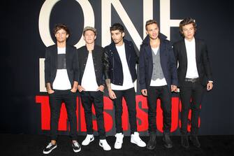 - New York, NY 8/26/13 - The World Premiere of Tri Star Pictures` "ONE DIRECTION: THIS IS US".  The film opens nationwide August 30, 2013.

-PICTURED: One Direction (Louis Tomlinson, Niall Horan, Zayn Malik, Liam Payne, Harry Styles)
-PHOTO by: Dave Allocca/Startraksphoto.com
-LOCATION: Ziegfeld Theatre
-DA9778983

Editorial - Rights Managed Image - Please contact www.startraksphoto.com for licensing fee

Startraks Photo
New York, NY
For licensing please call 212-414-9464 or email sales@startraksphoto.com