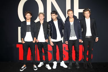 - New York, NY 8/26/13 - The World Premiere of Tri Star Pictures` "ONE DIRECTION: THIS IS US".  The film opens nationwide August 30, 2013.

-PICTURED: One Direction (Louis Tomlinson, Niall Horan, Zayn Malik, Liam Payne, Harry Styles)
-PHOTO by: Dave Allocca/Startraksphoto.com
-LOCATION: Ziegfeld Theatre
-DA9778983

Editorial - Rights Managed Image - Please contact www.startraksphoto.com for licensing fee

Startraks Photo
New York, NY
For licensing please call 212-414-9464 or email sales@startraksphoto.com