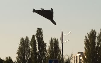 Un drone sorvola Kiev