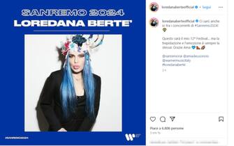 Il post di Loredana Bertè