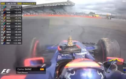 Sainz: "Kvyat, poco da commentare. Tutto chiaro"