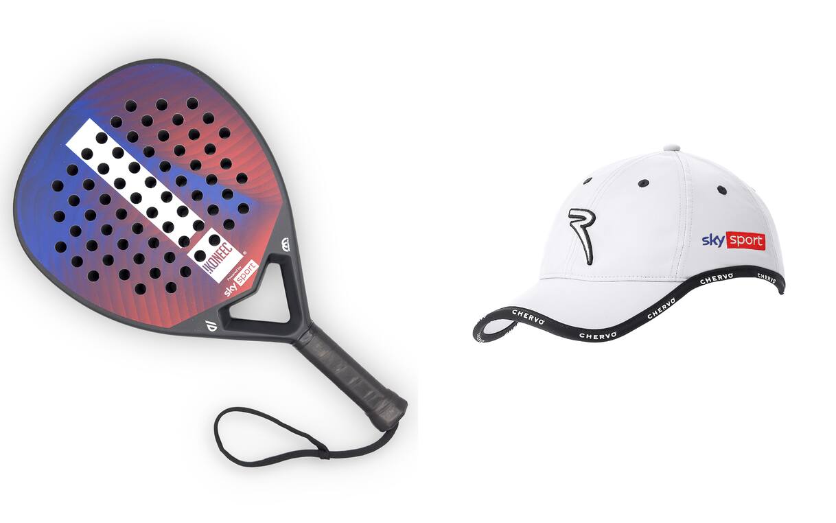 koneec firma le racchette limited edition di Sky Sport
