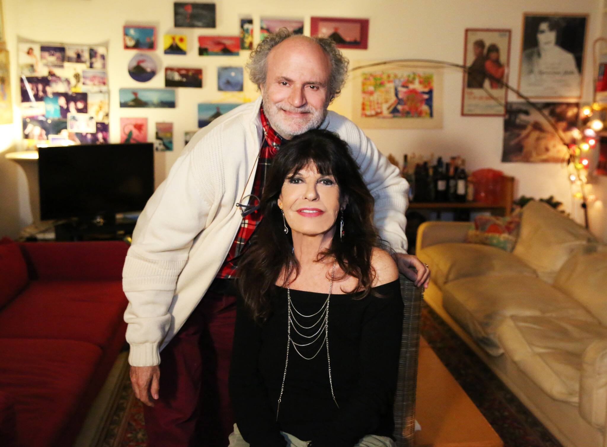 Il regista Pierfrancesco Campanella con Mita Medici