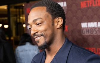 Los Angeles Netflix premiere of 'We Have A Ghost' at Netflix Tudum Theater.

-PICTURED: Anthony Mackie
-LOCATION: Los Angeles USA
-DATE: 22 Feb 2023
-CREDIT: Robert Smith/INSTARimages.com