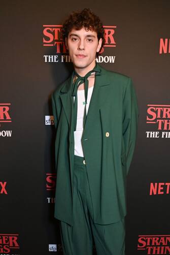 LONDON, ENGLAND - DECEMBER 14: Max Harwood attends the press night after party for "Stranger Things: The First Shadow" at The Waldorf Hilton on December 14, 2023 in London, England. (Photo by Dave Benett/Getty Images)