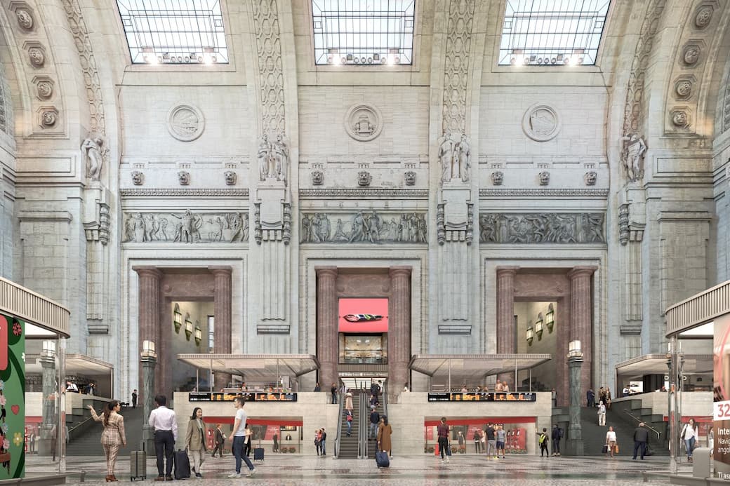 Milano Centrale, Atrio. Viz by Park