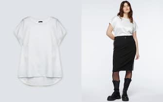 Blusa in raso