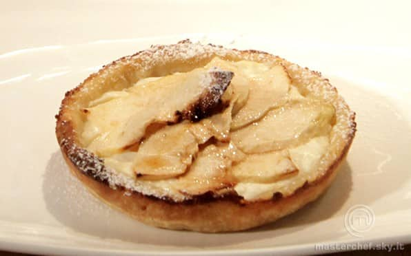 Crostatina alle mele e cannella