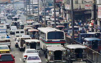 traffico a Manila