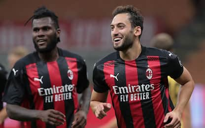 Valori mercato: Calhanoglu da record, Eriksen giù 