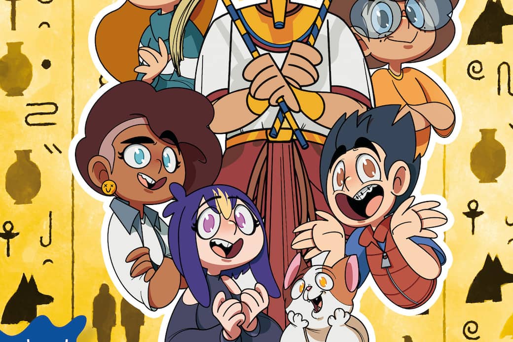 Un dettaglio della copertina di “L’Antico Egitto e lo splendore dei faraoni”