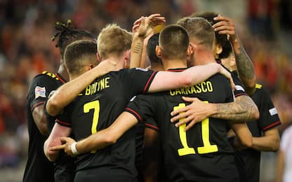 Goleada del Belgio alla Polonia, vince l'Olanda