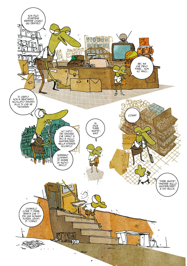 Una tavola di The Grocery di Aurélien Ducoudray e Guillaume Singelin