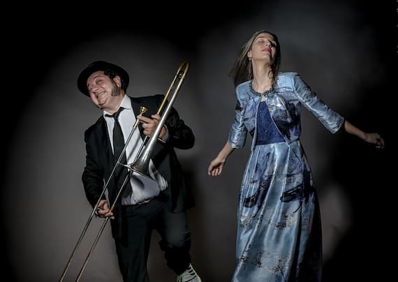 Mauro Ottolini & Vanessa Tagliabue Yorke (foto di Roberto Cifarelli)