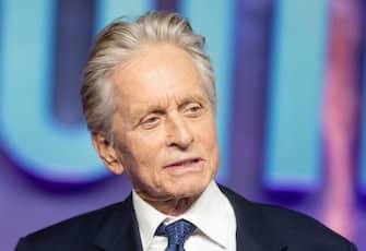 LONDON, ENGLAND - FEBRUARY 16:  Michael Douglas attends the "Ant-Man And The Wasp: Quantumania" UK Gala Screening at BFI IMAX Waterloo on February 16, 2023 in London, England. (Photo by Samir Hussein/WireImage)