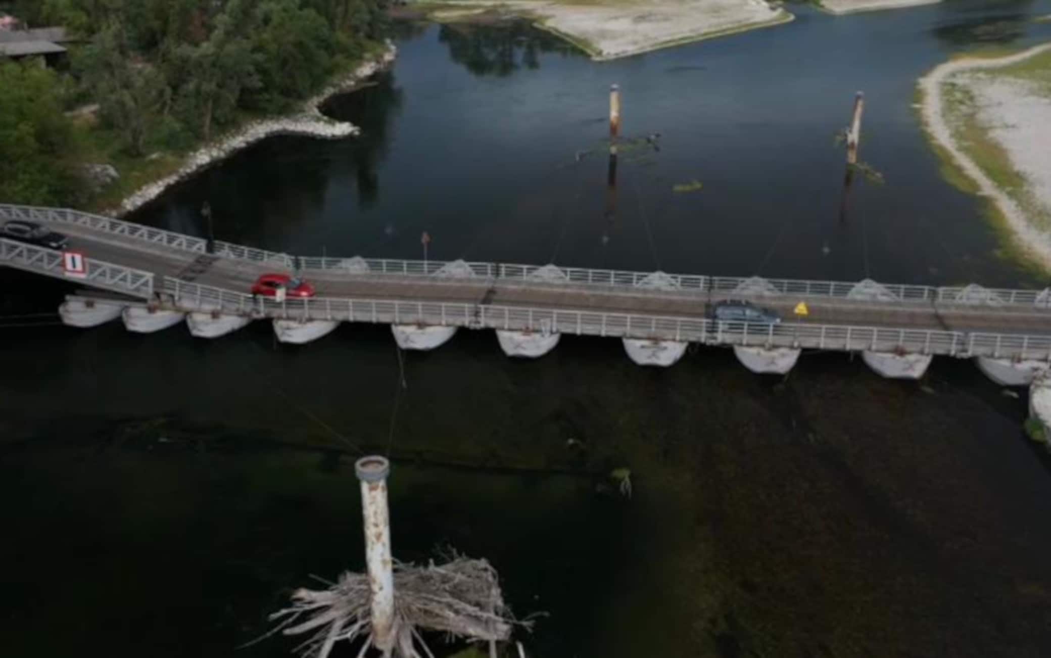 Il Ponte sulle barche sul Ticino