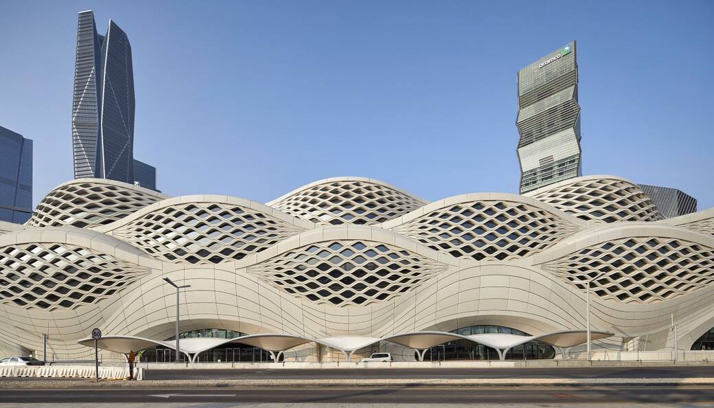 KAFD Station © Hufton + Crow
