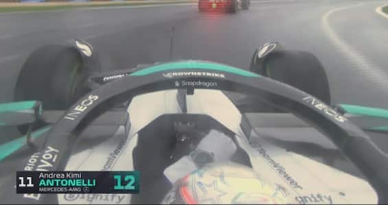 F1、パイロットが雨が降ったときに見るもの：オーストラリアGPからのビデオ