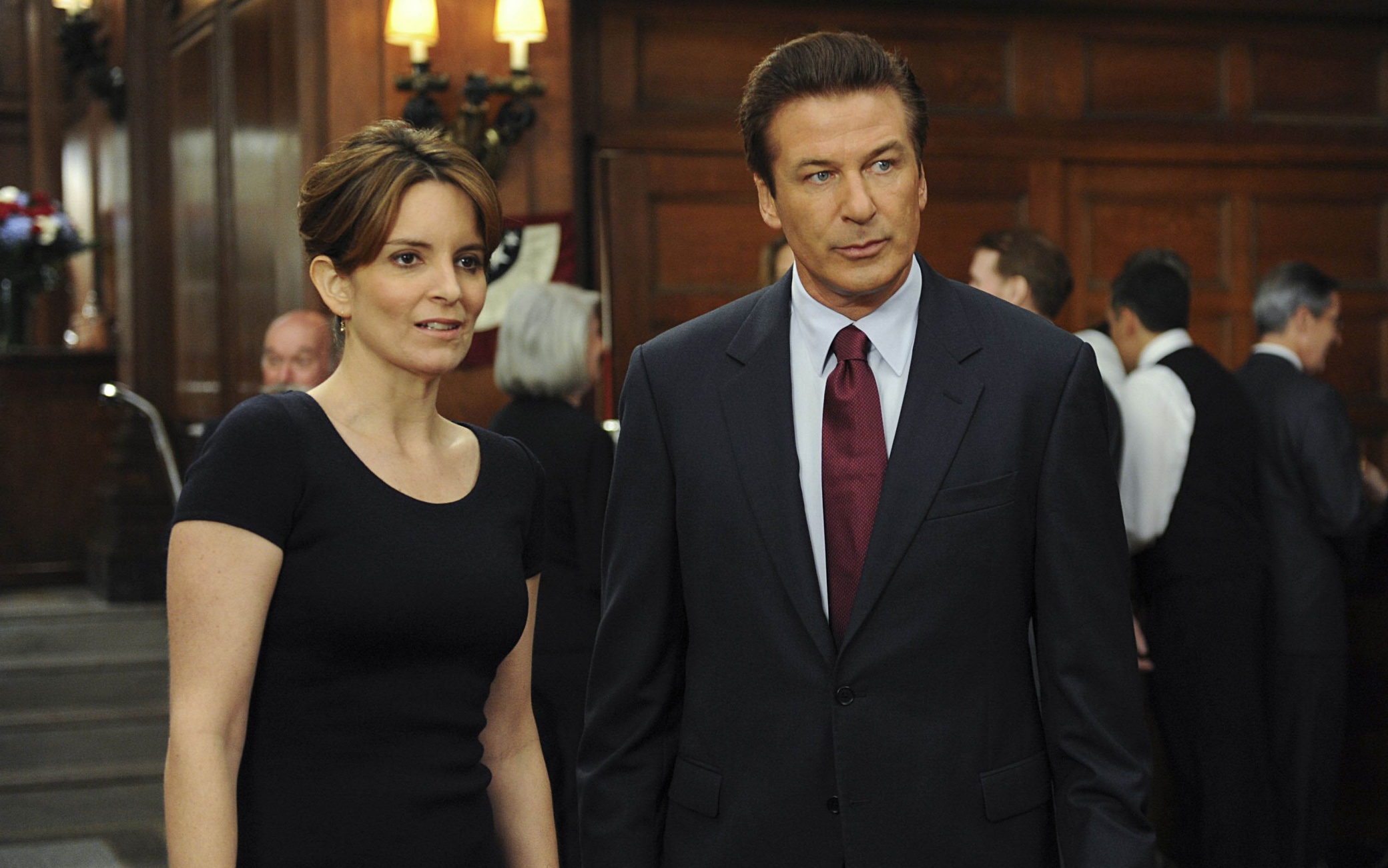 Alec Baldwin e Tina Fey