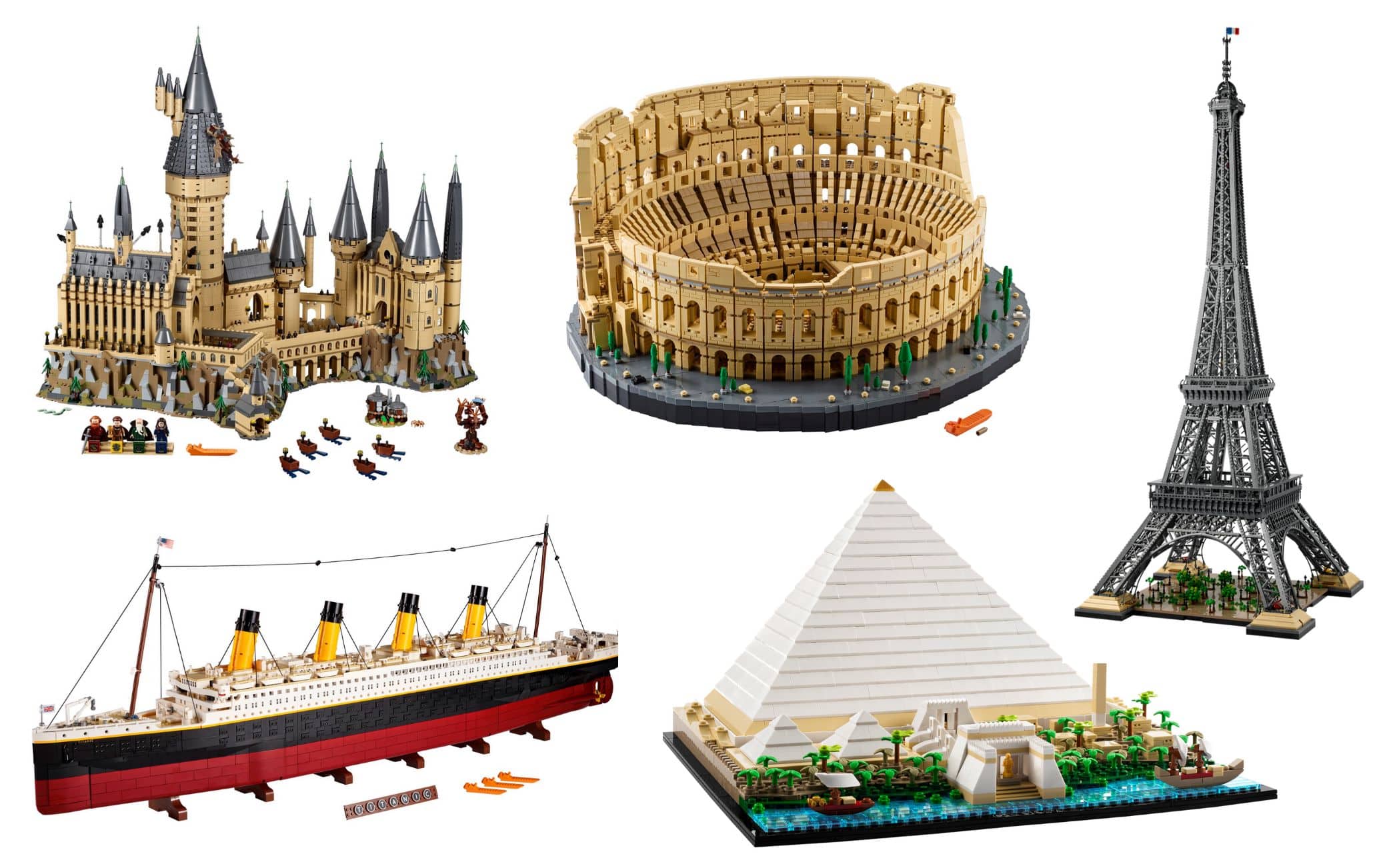 Giornata mondiale dei Lego, i 15 set di mattoncini più grandi e
