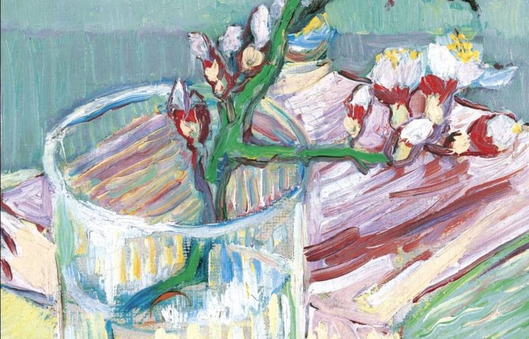 Un dettaglio della copertina di “Vincent Van Gogh. Lettere a mia sorella”