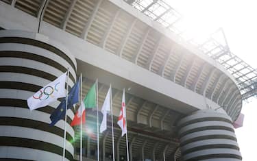 Il Consiglio Nazionale del Coni allo Stadio di San Siro di Milan