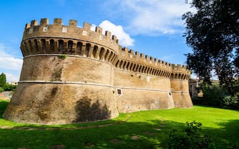 Castello di Giulio II in Ostia Antica - Rome, Italy