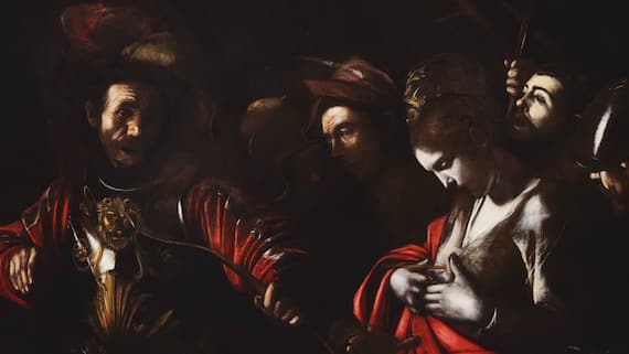 Caravaggio, Il Martirio di Sant'Orsola, Gallerie d'Italia di Napoli - Intesa Sanpaolo © 3D Produzioni