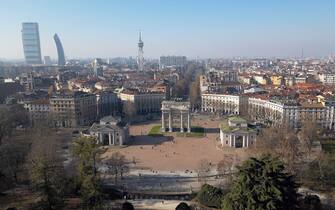 Arco della Pace a Milano