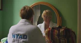 NYAD. Annette Bening as Diana Nyad in NYAD. Cr. Netflix ©2023