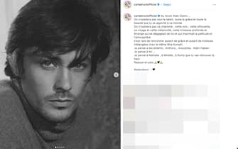 Il post di Carla Bruni