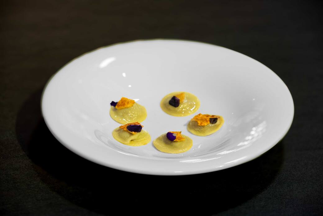 Masterchef: Ravioli con ripieno di pollo alla cacciatora di Vittoria | Sky