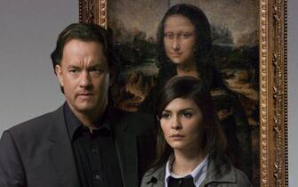 Tom Hanks as Robert Langdon and Audrey Tautou as Sophie Neveu in Columbia PicturesÕ suspense thriller The Da Vinci Code.