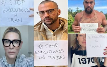 Attori contro al repressione in Iran 