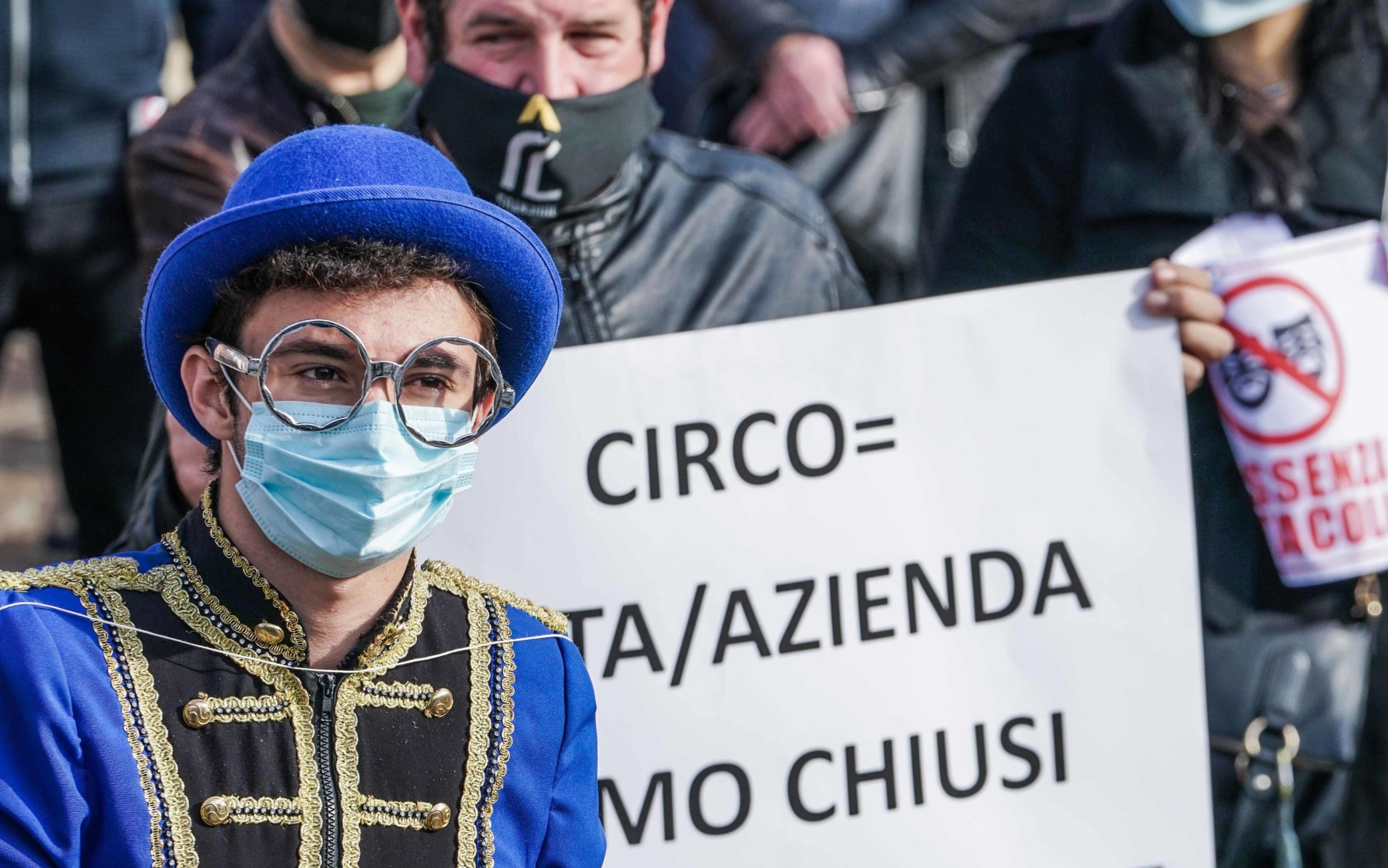 Protesta operatori spettacolo Torino