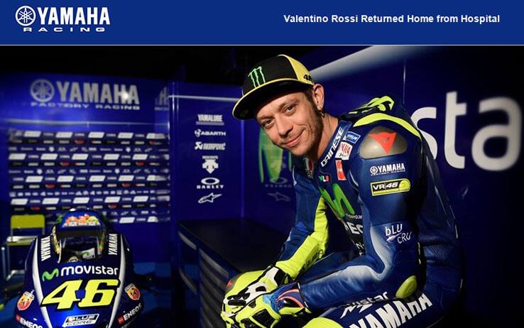 ROSSI DIMESSO: COMUNICATO DELLA YAMAHA ROSSI DIMESSO: COMUNICATO DELLA YAMAHA