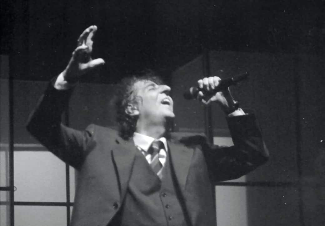 Un dettaglio della copertina di “Giorgio Gaber, Sandro Luporini e la fine del secondo millennio”