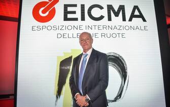 eicma L ad Eicma Paolo Magri all inaugurazione Eicma 2024 alla Fiera di Rho Pero, Milano 5 Novembre 2024
ANSA/MATTEO CORNER