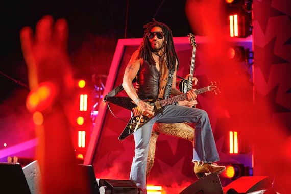 Lenny Kravitz. Via Getty Images