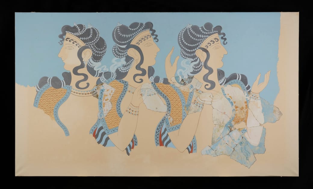 8._Watercolour_restoration_of_the_Ladies_in_Blue_fresco_from_the_Palace_of_Minos_at_Knossos_©_Ashmolean_Museum_University_of_Oxford.jpg