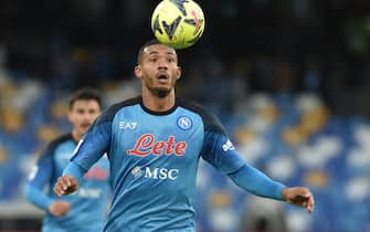 Juan Jesus of SSC Napoli  in action during the Serie A match between SSC Napoli vs Hekkas Verona  at  Diego Armando Maradona on April  15, 2023 in Naples, Italy. (Photo by Agostino Gemito/Pacific Press/Sipa USA)