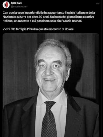 Reazioni morte Pizzul