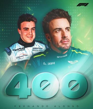 Gli account social dela F1 celebrano così Alonso