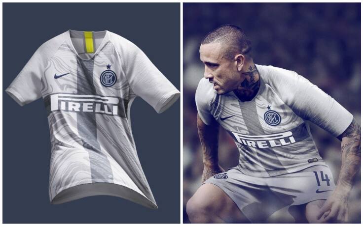 Inter presentata la terza maglia ufficiale omaggio alla citta di Milano Sky Sport