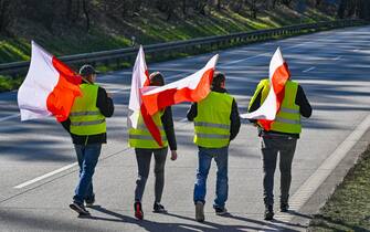 La protesta degli agricoltori in Polonia