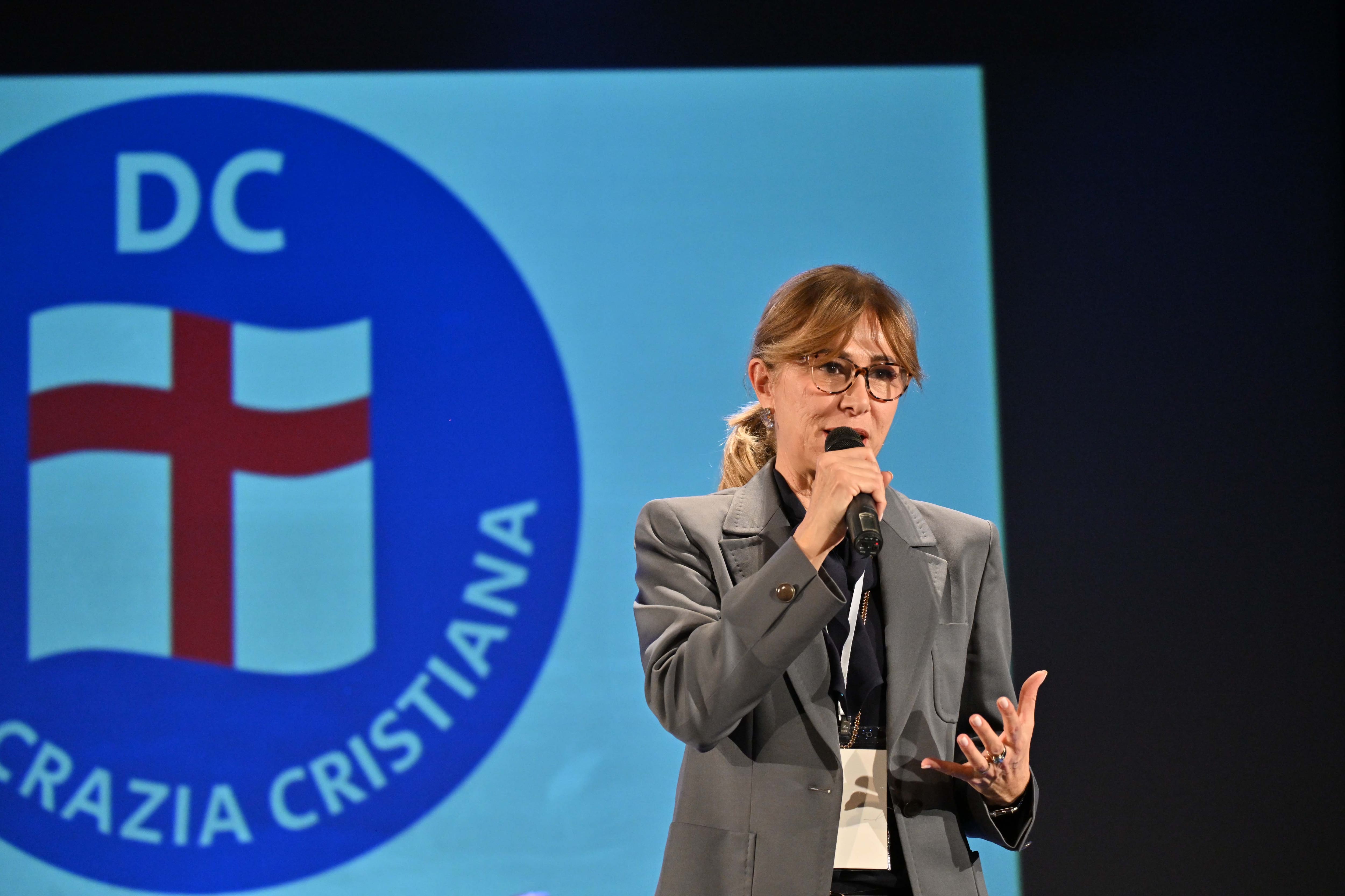 La moglie della vittima, l'eurodeputata Francesca Donato