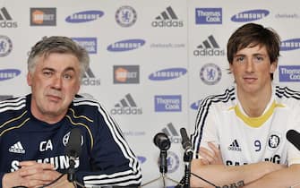 BRITAIN SOCCER CHELSEA UNVEIL TORRES