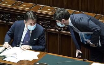 Camera dei Deputati - Comunicazioni di Giuseppe Conte sull'emerg