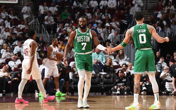 2024 NBA playoffs, Celtics win in Cleveland, Dallas better than OKC.  Today’s results
