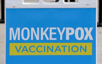 Miami Beach, Florida - August 22: Two facilities open free Monkeypox vaccine sites in Miami-Dade. One in Tropical Park and the other in Miami Beach. It is by appointment only. (Photo by Michele Eve Sandberg/Sipa USA)